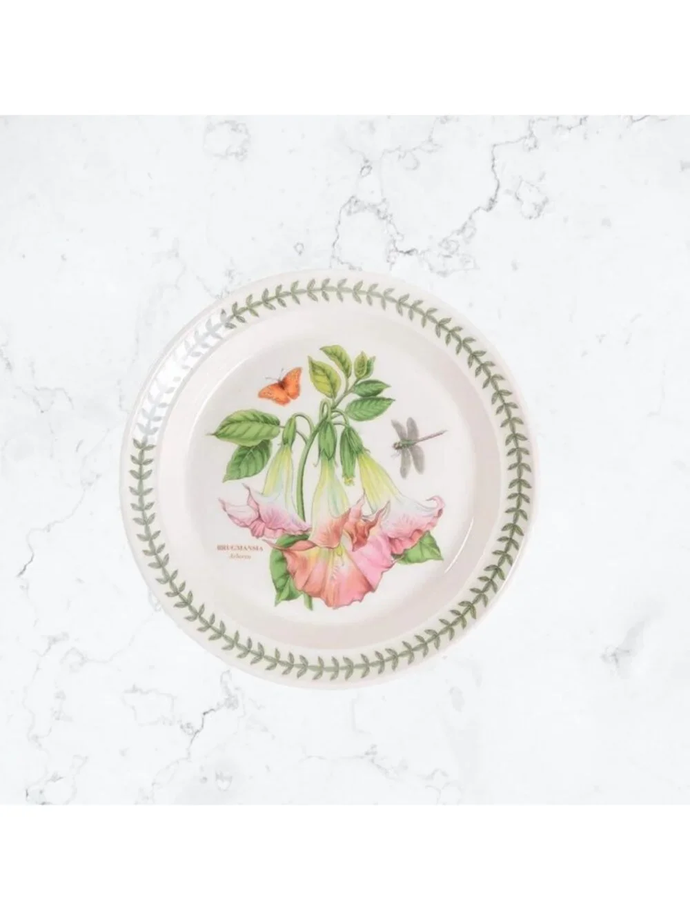 Exotic Floral Salad Plate - 8.5